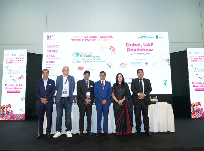 Bharat Tex 2025 promoted in Dubai to boost India’s global textile presence